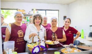 Supervisa SEBIEN comedores y entrega beneficios sociales en Victoria