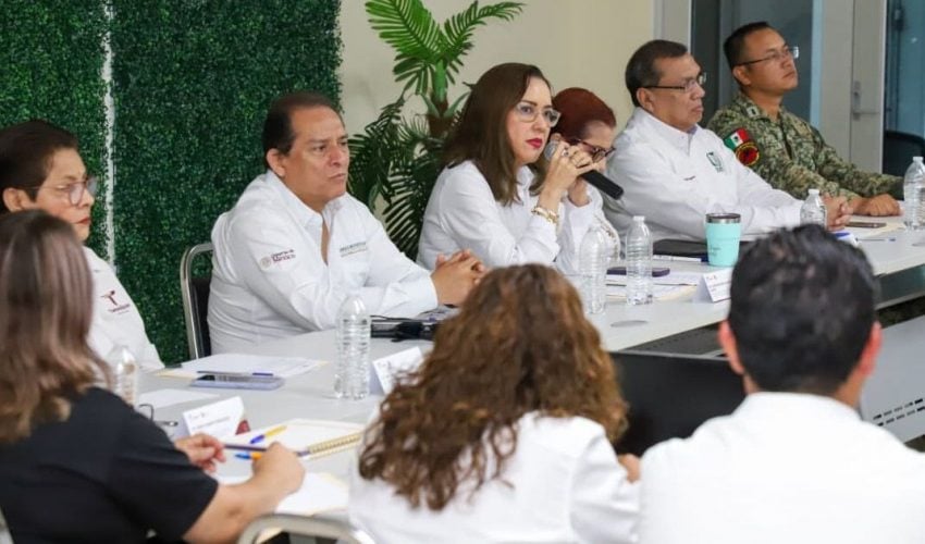 Secretaría de Salud de Tamaulipas refuerza acciones preventivas ante temporada de huracanes y calor extremo