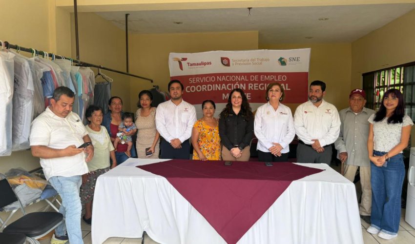 Impulsan emprendimiento y fortalecen el autoempleo con entrega de equipo productivo en Ciudad Mante